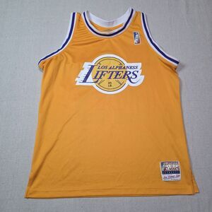 Bro Science Life Dom Merch LA Lifters #23 GAINS Jersey Tank Top Gym Shirt Size L